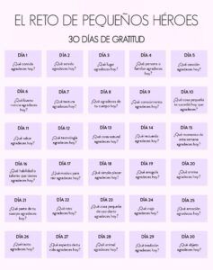 30 días de gratitud 